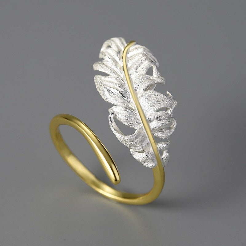 Real sales feather ring