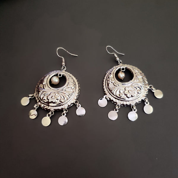 Silver plated Jhumka For Woman - Ear Ring