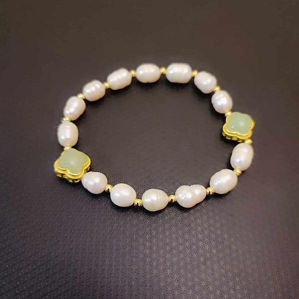 Pearl Elegance: AA-Grade 6-8mm Pearl Bracelet for a Gorgeous Look