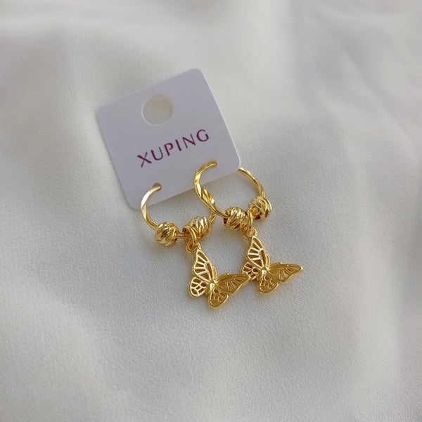 Radiant Allure: Timeless Gold-Plated Earrings for Women