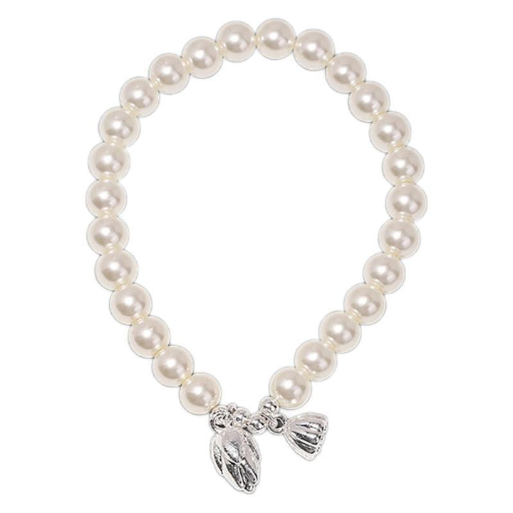 Lotus pod pearl bracelet, women's two generations of beads, small niche versatile design, gentle and fashionable, hand jewelry accessories