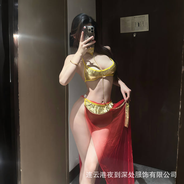 Exotic Night suit with antique long skirt - Role Play mode