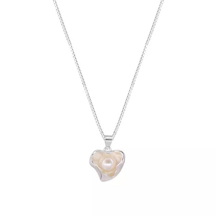 Girl's Love Pearl Necklace