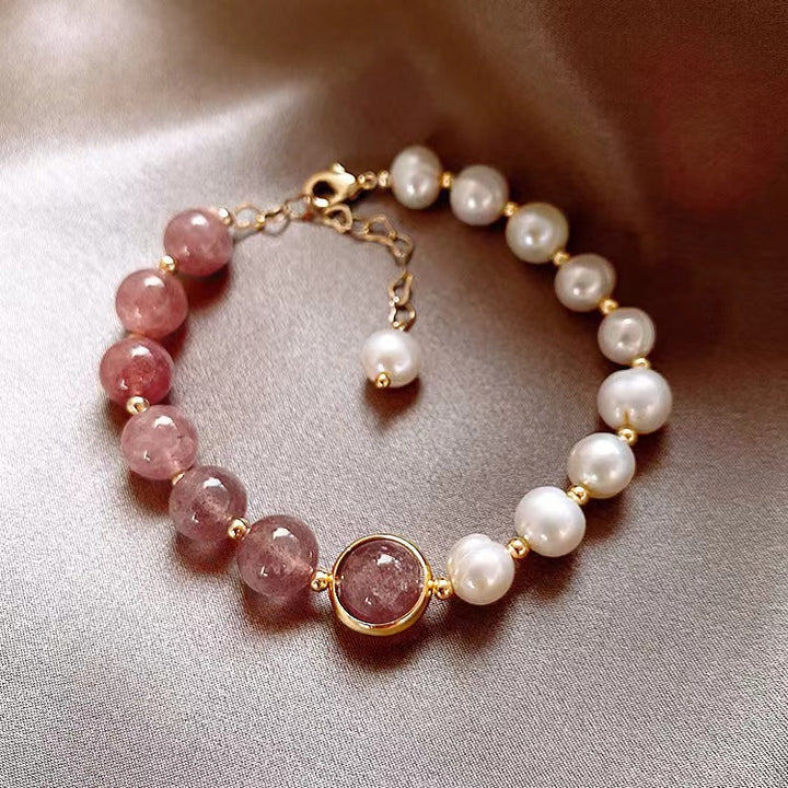 Trendy and Simple Freshwater Pearl Bracelet