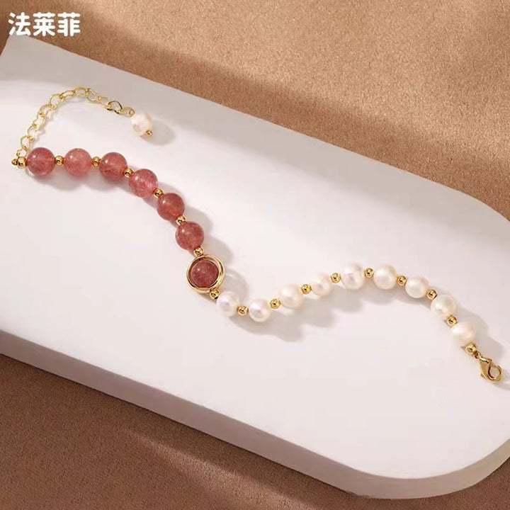 Trendy and Simple Freshwater Pearl Bracelet