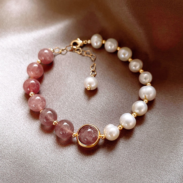 Trendy and Simple Freshwater Pearl Bracelet