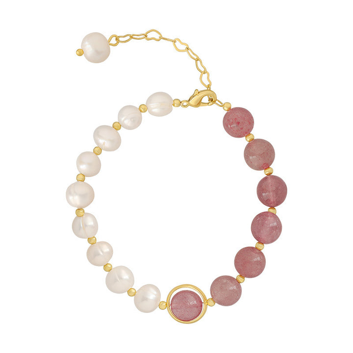Trendy and Simple Freshwater Pearl Bracelet