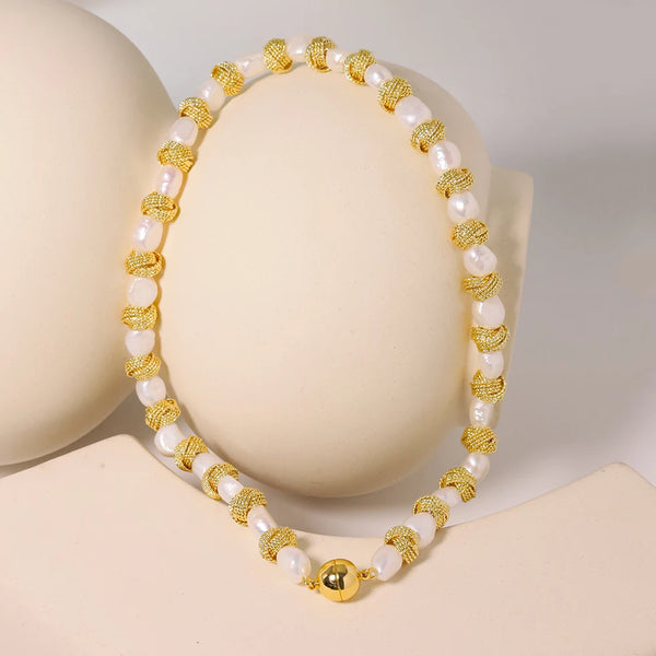 Natural Fresh Water Pearl Fashion Jewelry Necklaces Women Necklace Statement Necklace GN0593