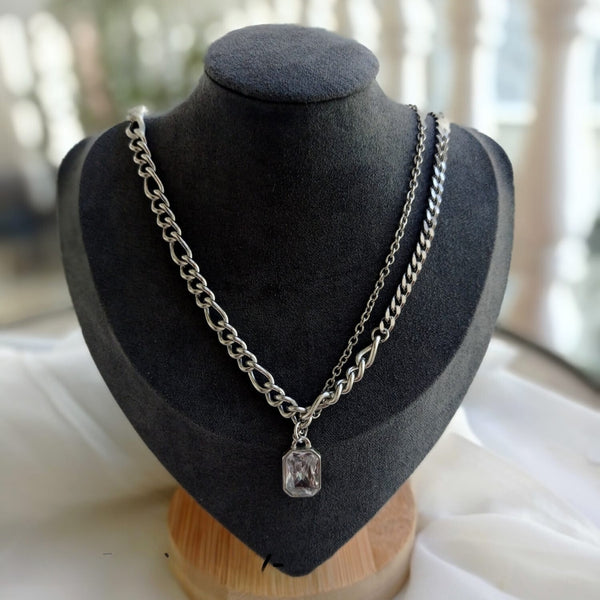 Hallmarked Sterling Silver Chain Necklace