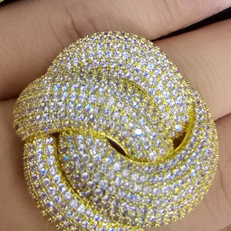 Luxury Tricolor Cubic Ziron Engagement Dubai Nigerian Bridal Statement Finger Rings For Women Wedding Trendy Jewelry 2022