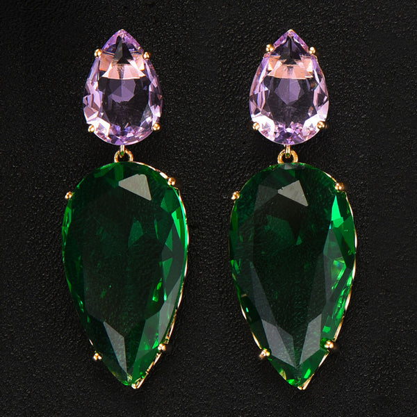 Trendy Water Drop Earrings For Women Bohemian Earrings Geometric Drop Earring 2021 Brincos Female DIY Fashion Jewelry