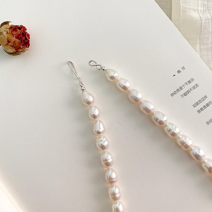 Freshwater Circled Pearl Necklace - LeisFita.com